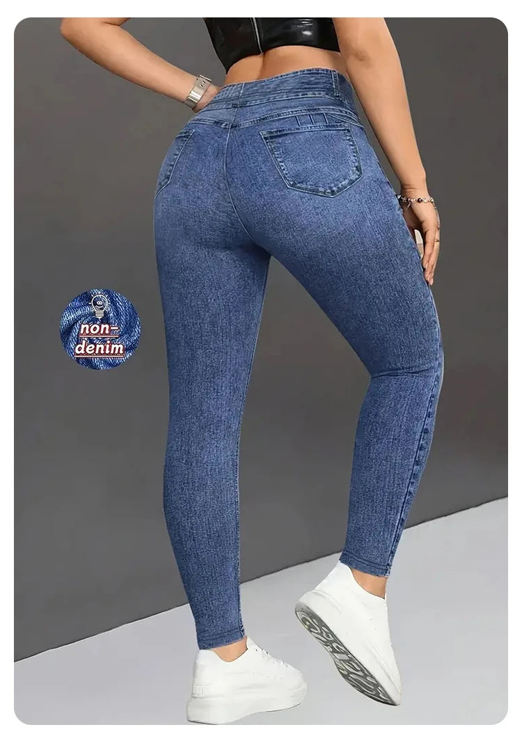 Legging feminina para academia/yoga, elástica